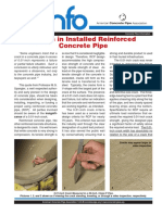 Article - Cracks in Installed Reinforced Concrete Pipe