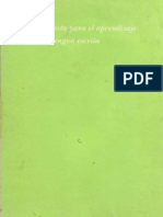 Propuesta para El Aprendizaje de La Lengua Escrita PDF