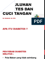 Penyuluhan Diabetes Dan Cuci Tangan