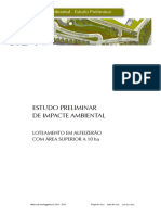 Estudo de Impacto Ambiental Loteamento e AIV PDF