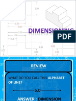 DIMENSIONING