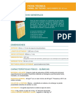 Ficha Tecnica - PANEL TECHO NEW PANEL PDF