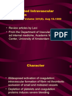 Disseminated Intravascular Coagulation