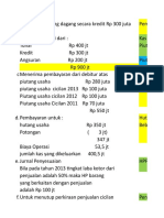 Contoh Soal Penjualan Angsuran