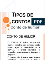 Tipos de contos: Conto de humor, crônica e suas estruturas