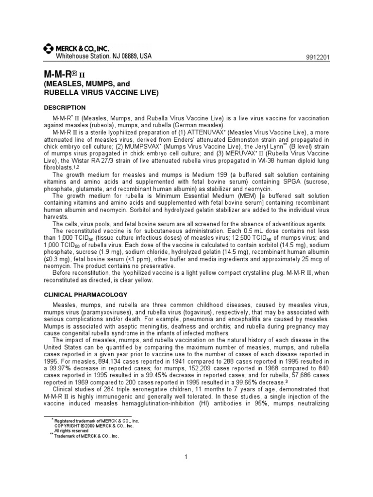 MMR II Pi | PDF