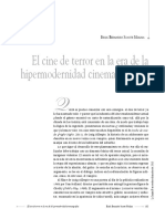 El Cine de Terror en La Era de La Hipermodernidad Cinematográfica