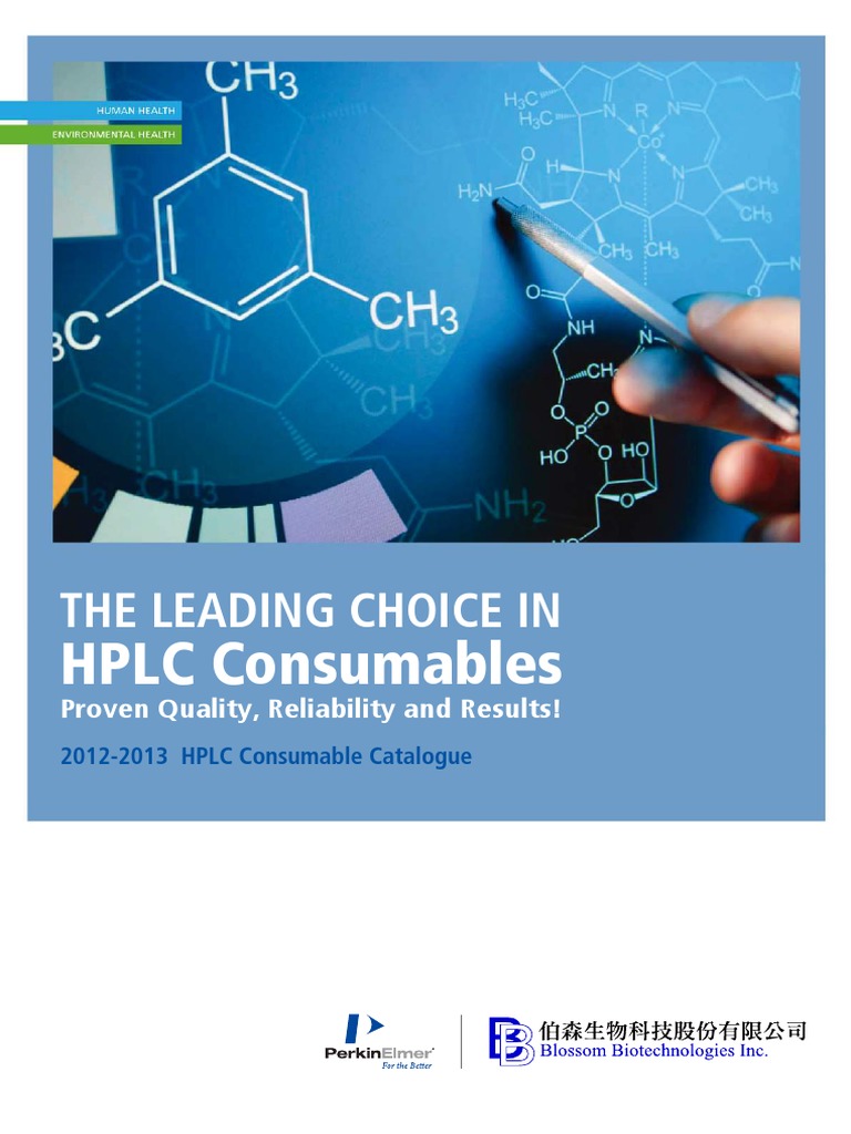 CAT PerkinElmer HPLC Consumables Download Free PDF Mass