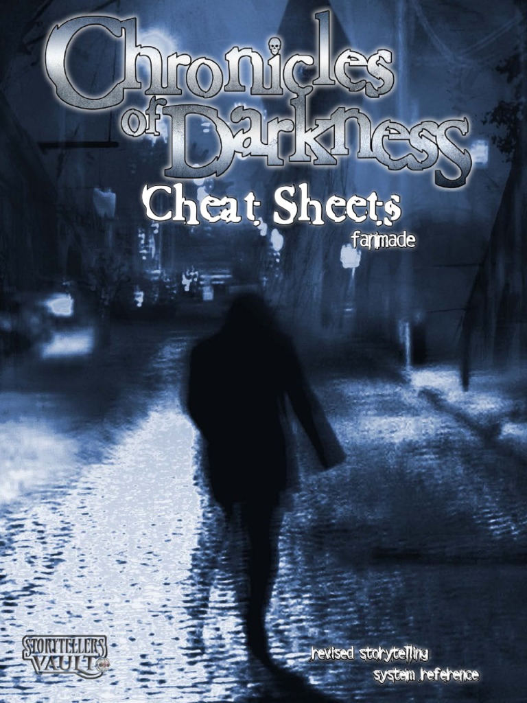 Cheat Sheet For Chronicles of Darkness Rules PDF | PDF | Armour | Nature