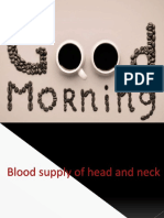 Blood Supply of The Head and Neck