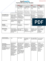 Weekly Lesson Plan