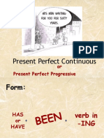 Present Perfect continuos Tense