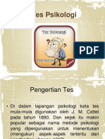 MINGGU 4 & 5 Klasifikasi Tes Psikologi PDF