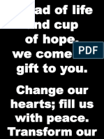 Bread of Life and Cup of Hope