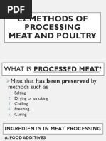 Methods of Processing Meat and Poultry-1