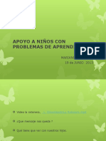 Apoyo A Niños Con Problemas de Aprendizaje