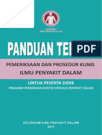 BUKU PANDUAN TEKNIK PF dan  PROSEDUR