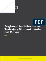 1.2 Reglamentos internos del trbajo y mantenimiento de orden