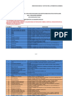 Instructivo de Llenado de Educacion Superior