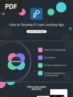 Develop a Loan Lending App