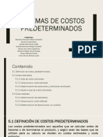 Sistemas de Costos Predeterminados