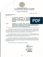DILG-Memo - Circular-2010-139-DILG Authority Not Needed PDF