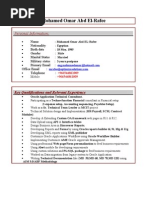 Mohamed Omar CV - Updated