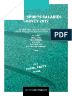 Global Sports Salaries Survey 2019