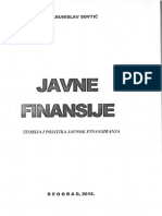 Knjiga Javne Finansije PDF