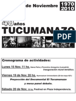 Afiche Tucumanazo