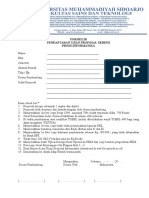Form Daftar Ujian Proposal Skripsi Informatika 2 PDF
