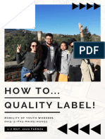 Infopack how to...Quality label