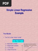 SimpleLineaReg Example