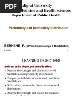 Probability and Probability Distn