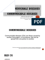 Noncommunicable Anf Comunicable Diseases - 2019