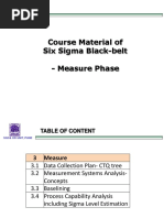 Black-Belt Course - Measure Phase