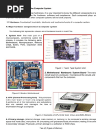 Info Sheet Lesson 1