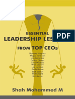 Essential Leadership Lessons From Top CEOs - Lou Gerstner, Jack Welch, Sam Walton, Howard Hughes, Lee Iacocca, Phil Knight, Walt Disney, Carlos Ghosn, Andrew S.Grove PDF