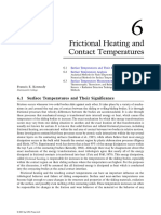 Chapter 06 - Frictional Heating and Contact Temperatures