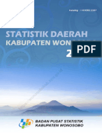 Statistik Daerah Kabupaten Wonosobo 2019 PDF