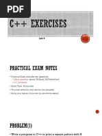 Lab 9 C++ Exercises