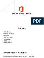 Microsoft Office Power Point Presentation (MS Office ppt)