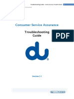 Troubleshooting Guide For Consumer Fixed Network PDF