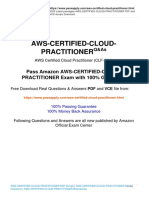 AWS CERTIFIED CLOUD PRACTITIONER Demo