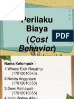 Perilaku Biaya Fix (Kel 2)