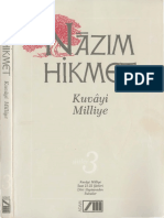 Nazım Hikmet 03 Kuvayi Milliye Adam Yayınları