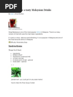 Download How to Make a Tasty Malaysian Drinks by Melanie Lance Eugenio SN44688641 doc pdf