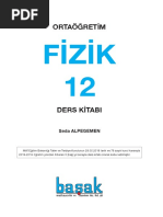 Fi̇zi̇k 12 Başak PDF