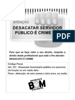 Desacatar É Crime