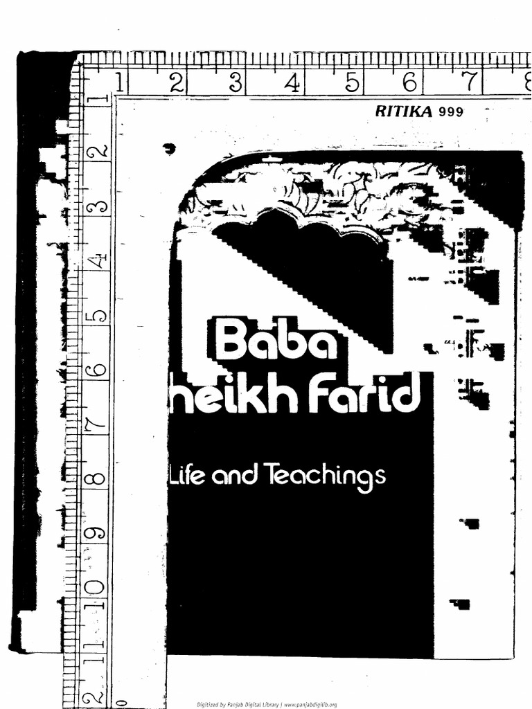 Baba Farid Life And Teachings 19 Articles Pdf Sufism Guru Granth Sahib
